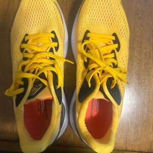 Saucony Vibrant Yellow and Orange Running Shoes